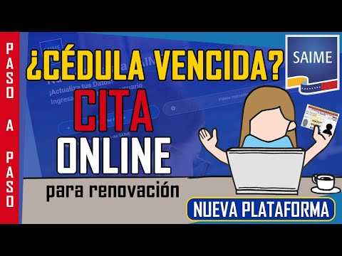Cómo SOLICITAR CITA para RENOVAR tu CÉDULA DE IDENTIDAD 👉【✔️ Nuevo SISTEMA SAIME】