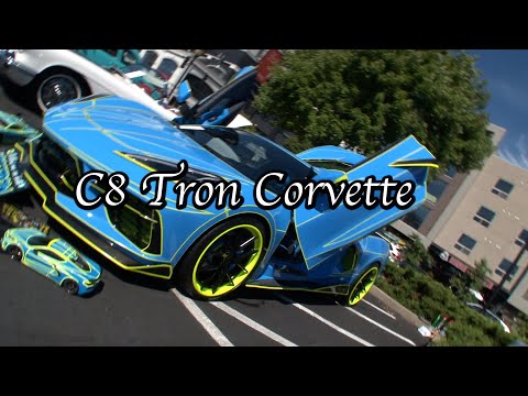 C8 Tron Corvette #shorts