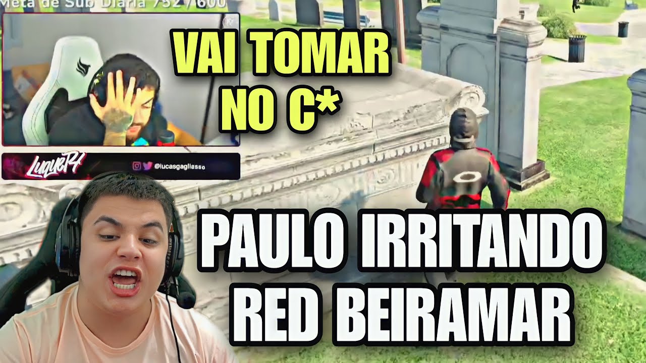 PAULINHO O LOKO DEIXOU RED BEIRAMAR PUT* DA VIDA NO GTA RP