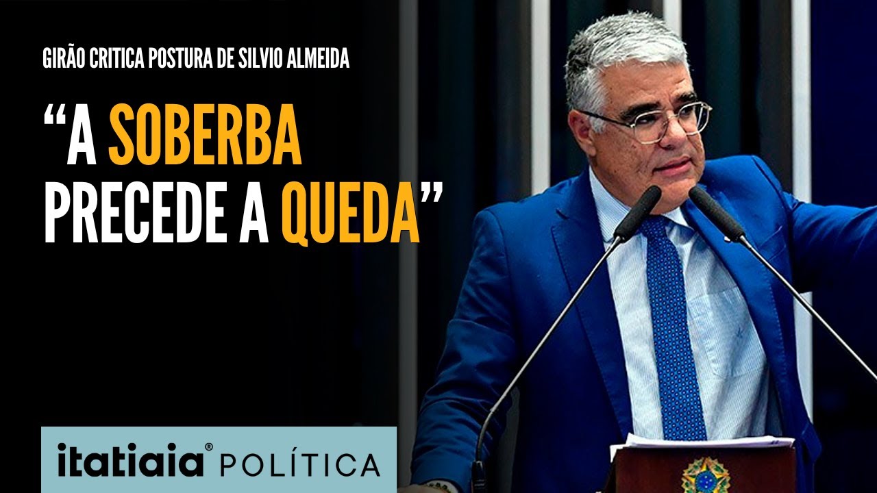 GIRÃO CRITICA POSTURA DE SILVIO ALMEIDA ANTES DE DEMISSÃO:  "A SOBERBA PRECEDE A QUEDA"