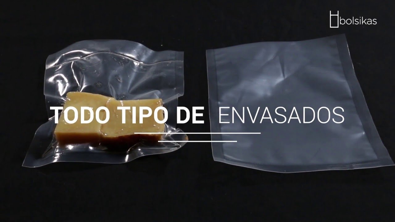 Bolsas para envasado al vacío (Bolsikas)