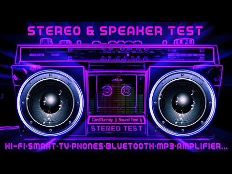 Stereo & Speaker Test | Prueba de Equipos | Hi-Fi | Altavoces Bluetooth | Auriculares [Stereo Test]