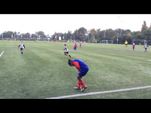 Wedstrijd  HZB JO9-2 - CVC Reeuwijk JO9-3 van 1-10-2016 deel 1