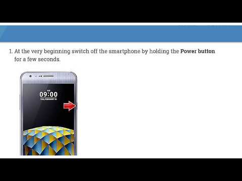 Hard Reset LG X Cam F690L