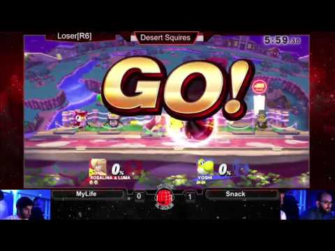 Desert Squires SSB4: MyLife (Rosalina) vs Snack (Yoshi) - LR6