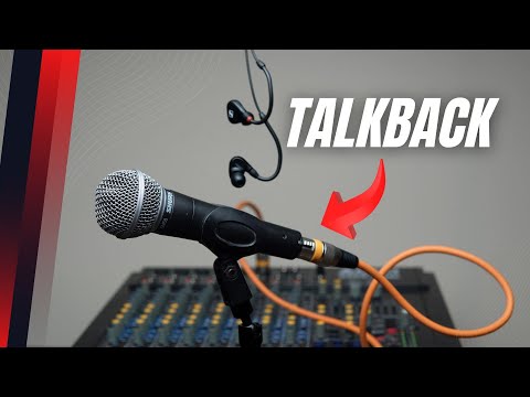 Set Up Talkback Mics for your Musicians with Analog Mixer