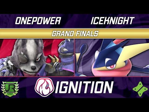 OnePower (Wolf) vs IceKnight (Cloud, Joker, Greninja) - Ignition 370 GRAND FINALS