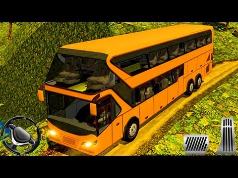 Uphill Offroad Bus Driver 2017 - Mountain Bus Parking | Android Gameplay