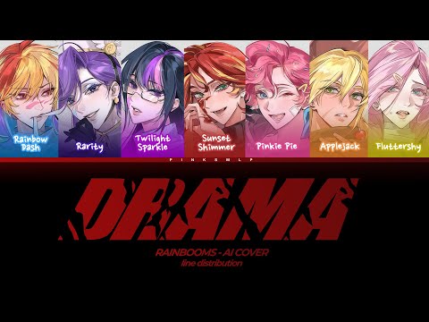 MLP EG: The RAINBOOMS 'DRAMA’ by Aespa | AI COVER