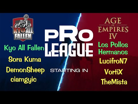 【#世紀帝國IV】幫台灣加油！ProLeague冠亞決定賽！台灣Kyo All Fallen vs西希聯隊Los Pollos Hermanos【#QuinDaizier 心靈酒吧店長】