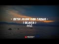 Wali Band Setia Jujur Dan Taqwa Sejuta Emnr Official Music Video Lyrics Terbaru 2024