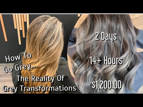 Going Grey | The REALITY Of GREY Transformations |...