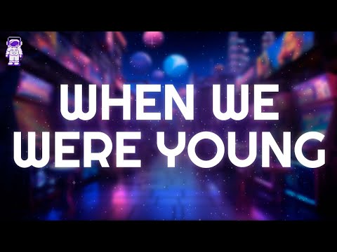 David Guetta, Kim Petras - When We Were Young // Lyrics