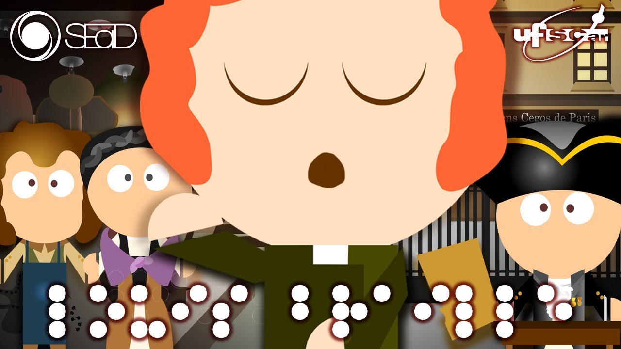 A História de Louis Braille em Animação