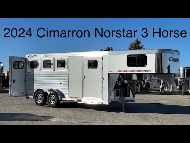 Preview image of 2024 Cimarron Norstar 3 Horse Gooseneck youtube video