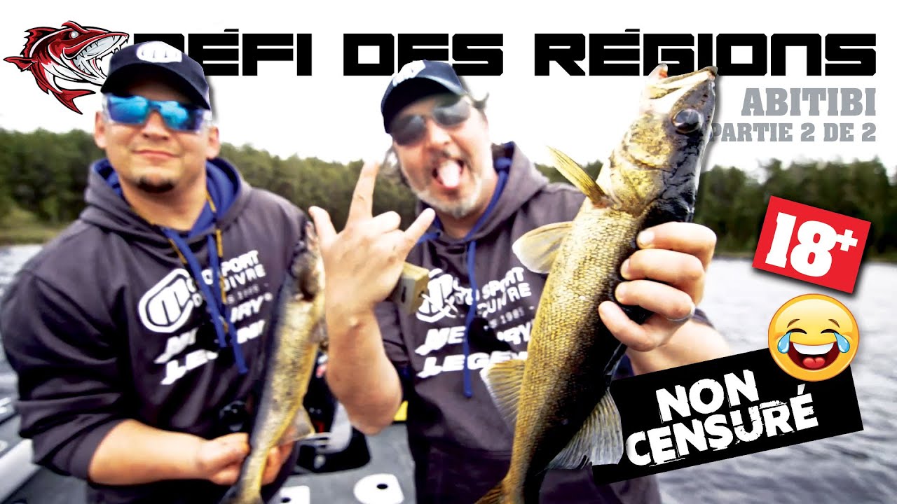 La Finale! GROS DORÉS et GROS FUN NOIR à la Pourvoirie du Rapide-Sept! LE DÉFI DES RÉGIONS!