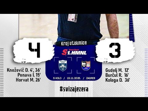 Prva HMNL 2025/26. - 5. kolo - MNK Uspinjača Gimka - MNK Jezera