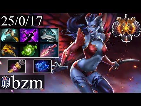 OG.bzm - Queen of Pain | Midlane Gameplay Dota 2 Patch 7.34c
