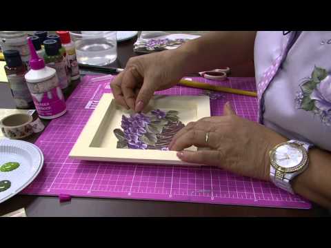 Mulher.com 09/16/2014 - 3D Decoupage Box by Mamiko Yamashita - (Part 1/2)