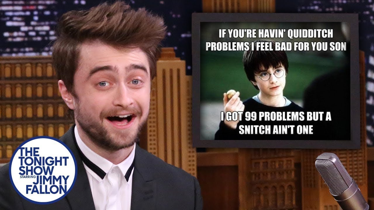Daniel Radcliffe Reacts to Harry Potter Memes