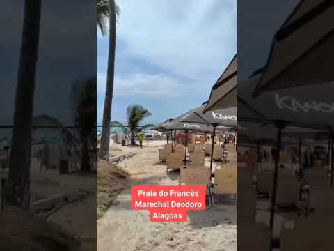 Praia do Francês Marechal Deodoro Alagoas #alagoas #praiaa #viagem #entretenimento