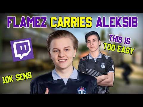 FlameZ full carries Aleksib on 10k sens