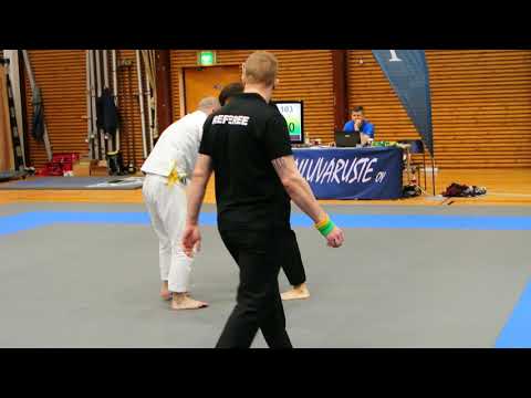 BJJ Finnish Open 2019 Men White Belts  76 kg Final Daniil Rutskiy  Julius Etholén