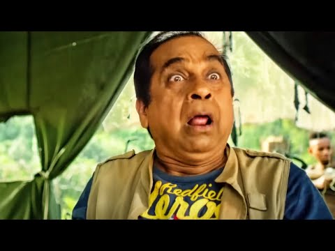 Brahamanandam फस्स गया African गुंडों के बिच | Akhil The Power Of Jua Movie Comedy Scene
