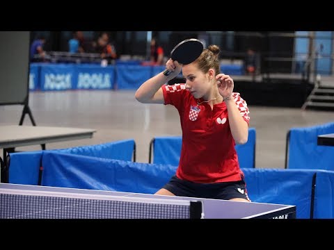 2017 US Open Table Tennis Championships - Women's Singles Round of 16 - Table 2 (Day 2 Afternoon)