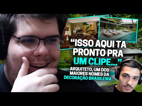 CASIMIRO REAGE: MANSÃO DE SIG BERGAMIN E MURILO LOMAS ft. ChiCoin - CASA VOGUE | Cortes do Casimito