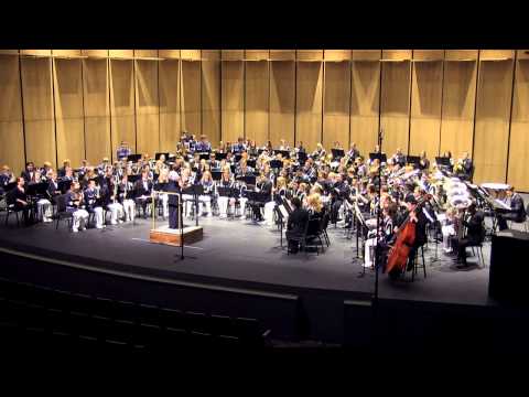 "The Klaxon (1930)" - LRHS Symphonic Band and ASU Wind Ensemble