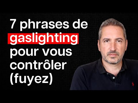 Gaslighting: 7 phrases a narcissist uses to control you (run away)