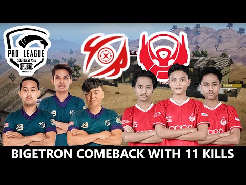 BTR RYZEN BACK TO THE LINE UP! - HIGHLIGHTS VODS W3D1M4 - PMPL SEA S4 |PUBG MOBILE