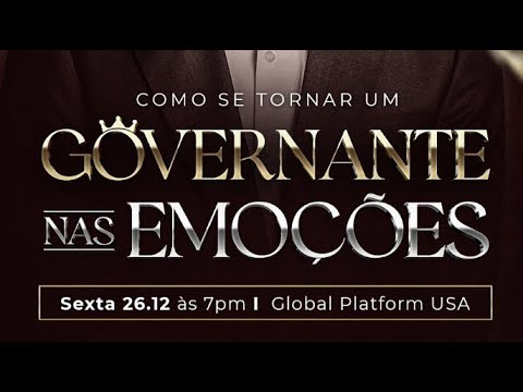 Como se tornar um governante nas emoções | 26/12 às 7pm com Pablo Marçal ao vivo