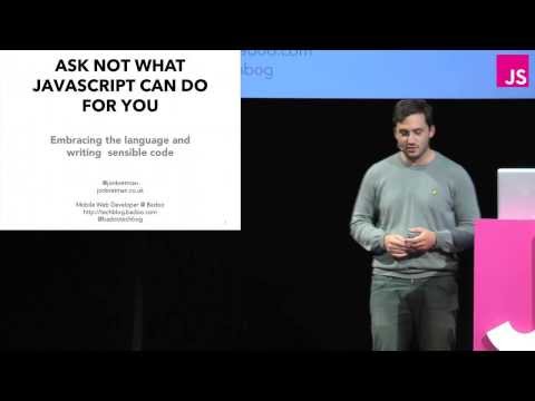 Ask not what JavaScript can do for you