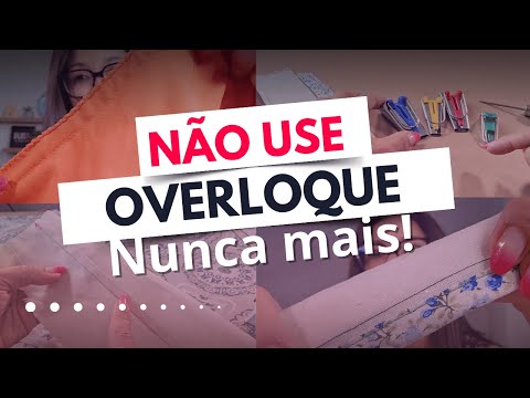 5 finishes without overlock, only on the domestic machine | Josi Faria