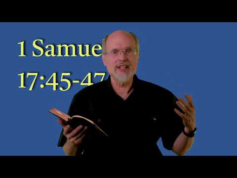 1 Samuel 17:45-47 David Rebukes Goliath
