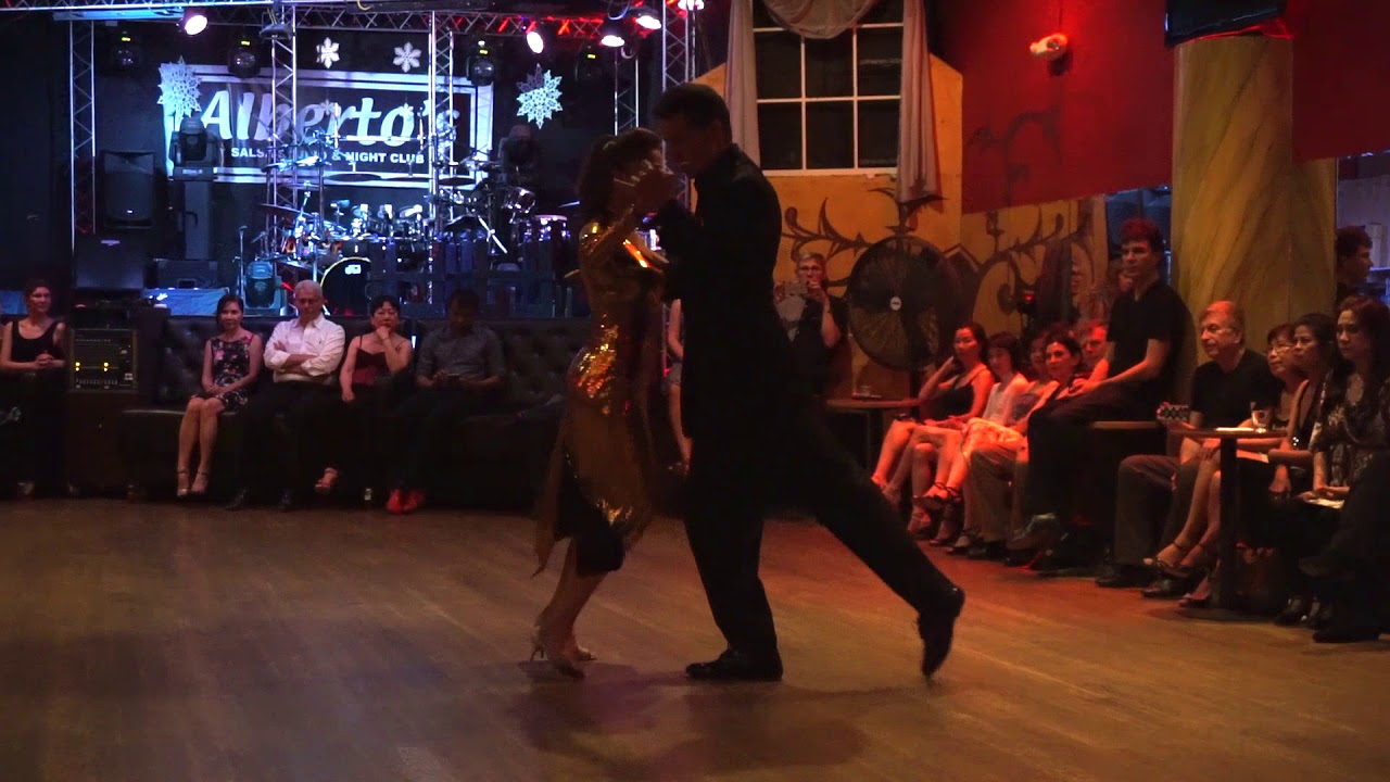 Maxi Copello & Raquel Makow Tango Demo 1/3 2018 April 22