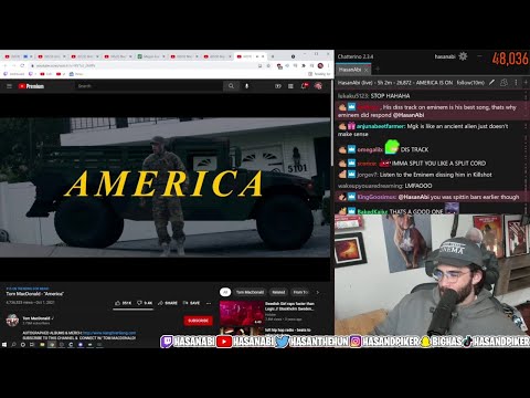 2/2 HasanAbi October 14, 2021 – Machine Gun Kelly REACT, New Chud Tom McDonald Song
