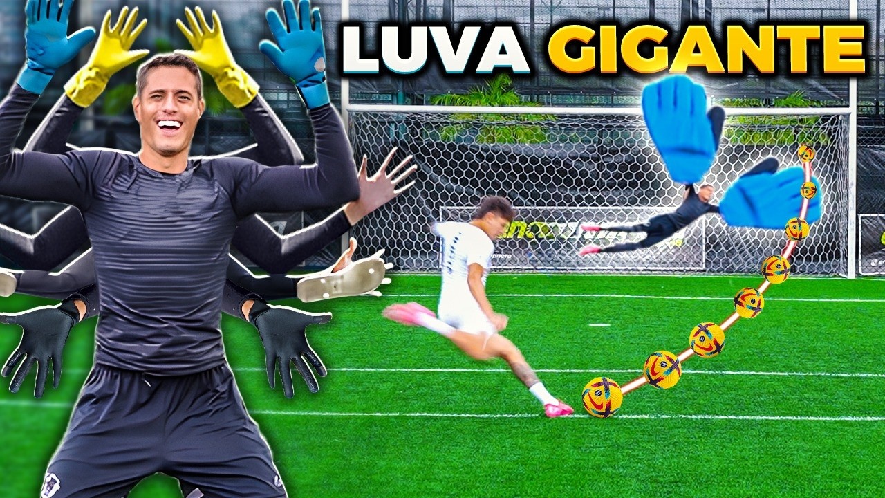 A CADA RODADA A LUVA FICA MELHOR!! *O GOLEIRO ZÉ ESTAVA PRIME COM A LUVA GIGANTE 😱