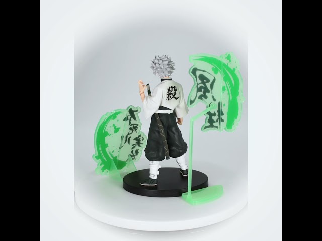 Vídeo relacionado con Demon Slayer: Kimetsu no Yaiba Action Figure Sanemi Shinazugawa 17 cm