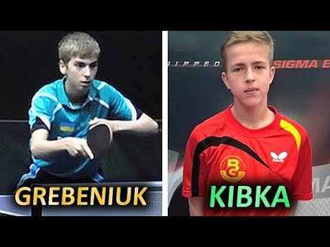 Гребенюк - Кибка / Grebeniuk - Kibka на ЧУ 2001 г.р. и моложе, ТОП-12