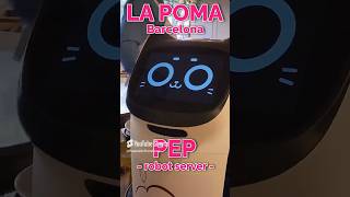 PEP the Robot Server #travel #Barcelona #robot