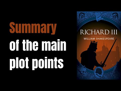 Richard III by William Shakespeare in 3 Minutes | Play Summary | The Page Turner