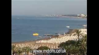 Hotel Sentido Perissia, Turkey filmed by Malcolm Dent of MDDM