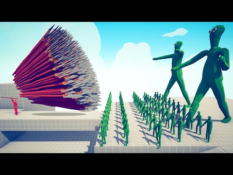 ARMY OF ZOMBIES + 2x GIANTS vs EVERY GODS - Totally Accurate Battle Simulator TABS
