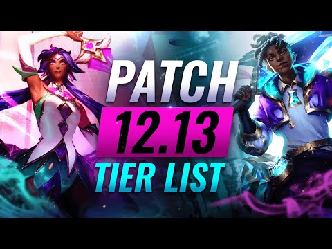 MAJOR UPDATE: Patch 12.13 RUNDOWN & Tier List - League of Legends