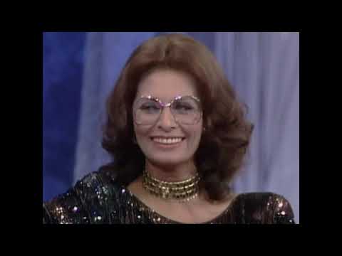 Merv talks to Sophia Loren, 1984