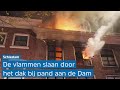 UITSLAANDE BRAND aan een pand in Schiedam