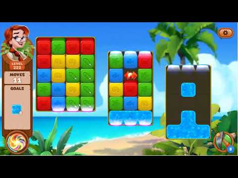 Lost Island Blast Adventure Level 222 - No Boosters